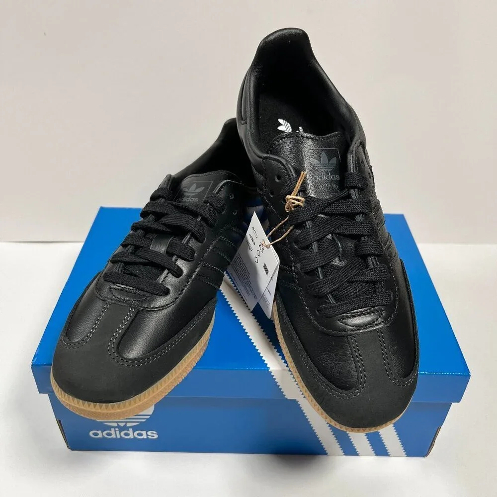 Adidas Women's Size 7.5 Samba OG Sneaker Shoes Core Black Carbon Gum